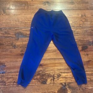 Med Couture Touch Royal Blue Jogger Pants